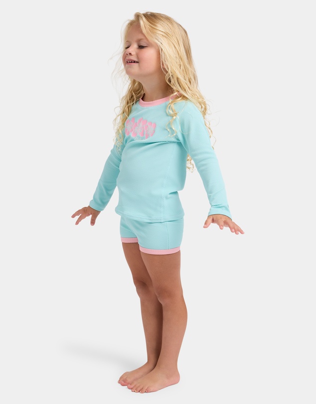 Billabong - Girls 2 to 7 Little Lillies Sunshirt Set