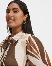 Forever New Curve - Davina Curve Long Sleeves Blouse