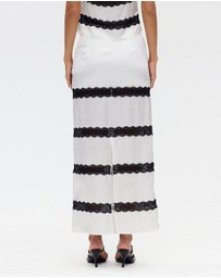Third Form - Sevin Lace Panelled Skirt