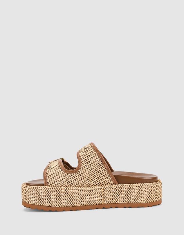 Siren - Aphrodite Woven Flatforms