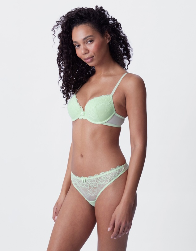 Bras N Things - Isla Lightly Lined Bra - Light Green