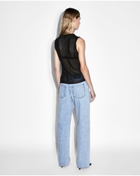 Ksubi - Divide Knit Vest Black