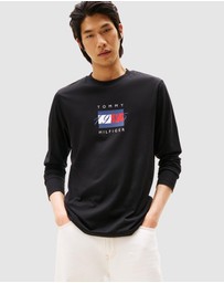 Tommy Hilfiger - Flag Graphic Jersey LS T-Shirt