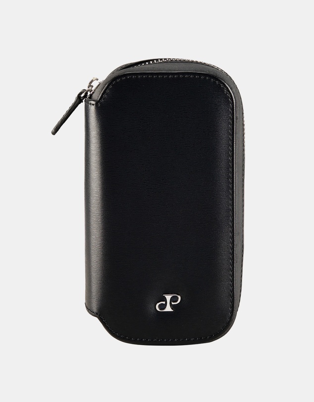 Wolf - Wolf Philipp 2 Piece Watch Zip Case Black