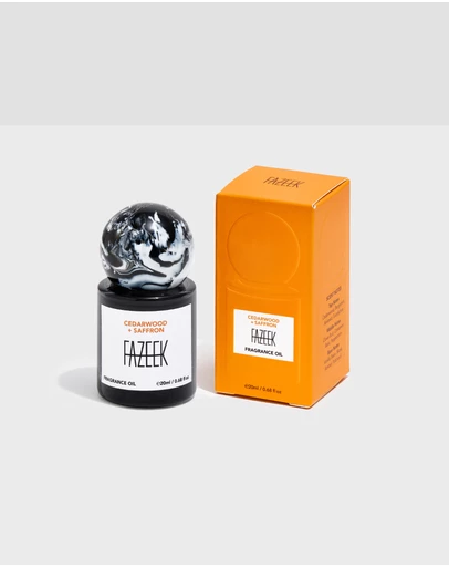 Fazeek - Cedar & Saffron Fragrance Oil