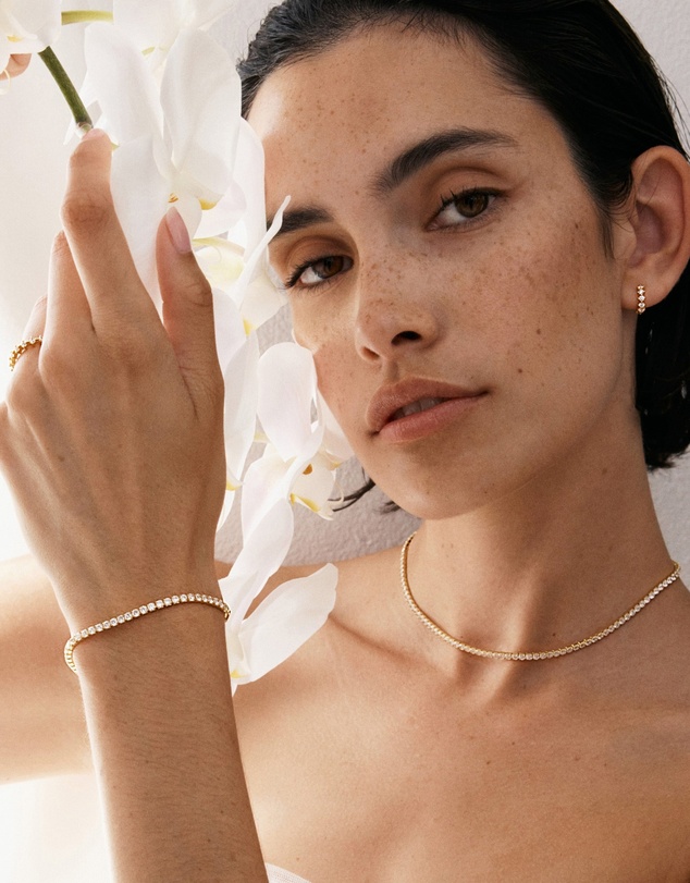 SAINT VALENTINE - Aspen Tennis Bracelet - Gold