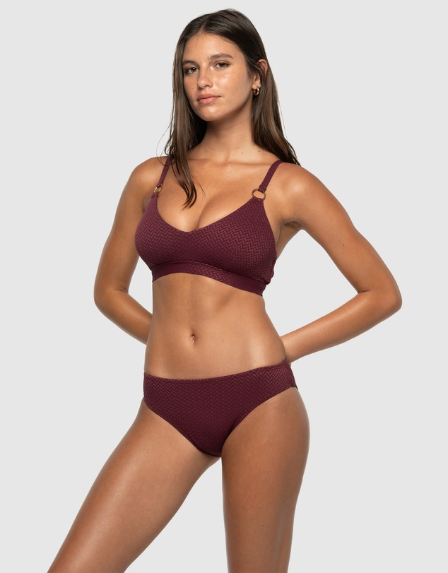Nip Tuck Swim - Saranya Kate Mid Rise Bikini Pant