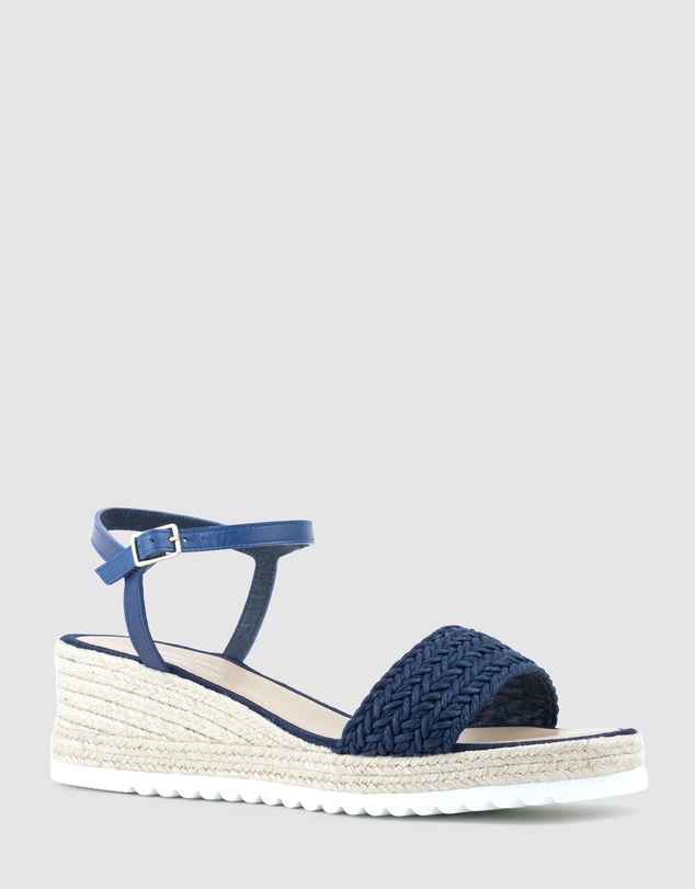 Edward Meller - MARTINA Woven Front Espadrille