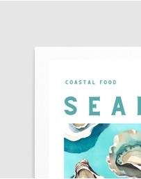 Olive et Oriel - Seafood by Ohkimiko Art Print