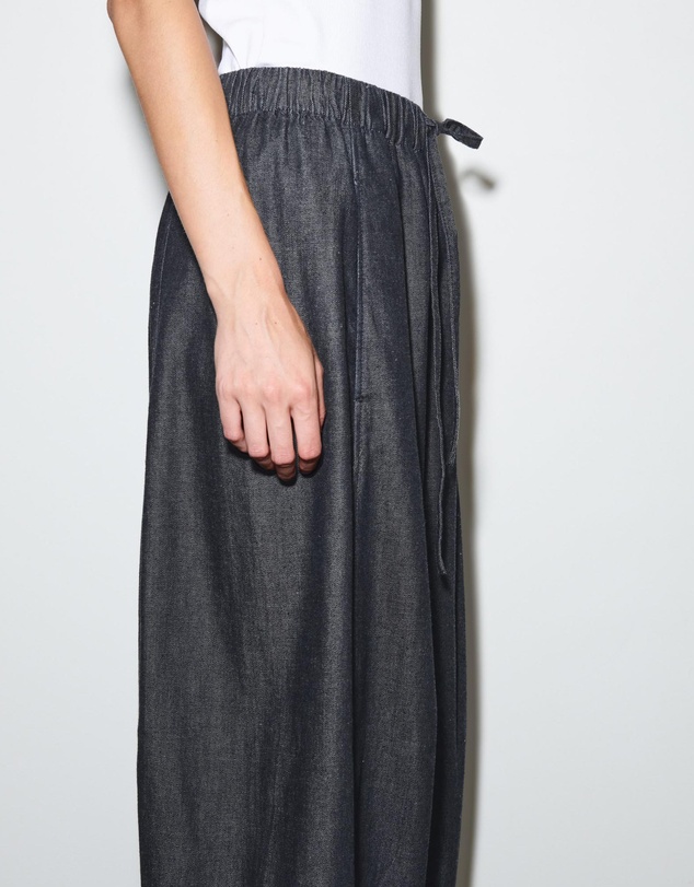COS - Barrel Leg Denim Drawstring Trousers