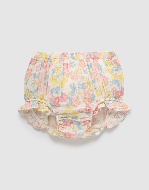 Purebaby - Ruffle Bloomer-Kids-Babies