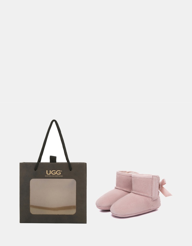 EVERAU - Australian Shepherd Ugg Ribelle Baby Bootie Cow Suede Upper UGG Boots