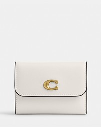Coach - Refined Calf Leather Essential Card Holder Wallet