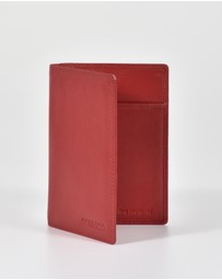 Cobb & Co - Lyon Leather RFID Passport Card Holder