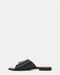 Naturalizer - Forrest Slide - Black Leather