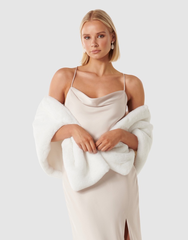 Forever New - Sophia Faux Fur Wrap