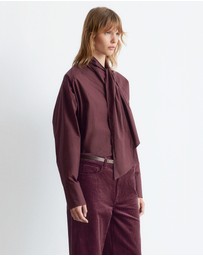 & Other Stories - Scarf-Detail Shirt