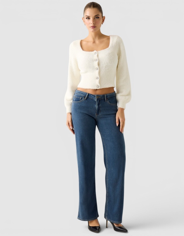 GUESS - Myko Fuzzy Cardigan