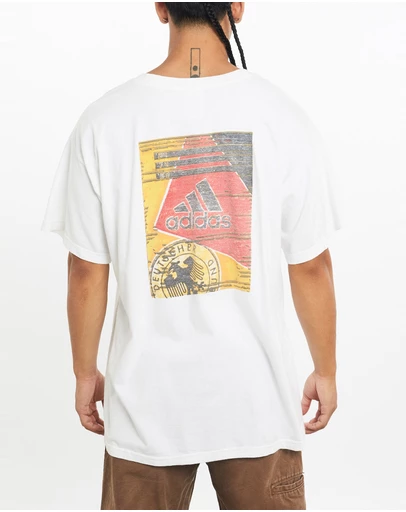 Vintage by The Real Deal - Pre Loved - Vintage Adidas Germany Deutscher Fussball-Bund Soccer Tee