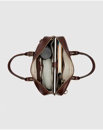 Republic of Florence - The Madrid Matt Choc Laptop Case