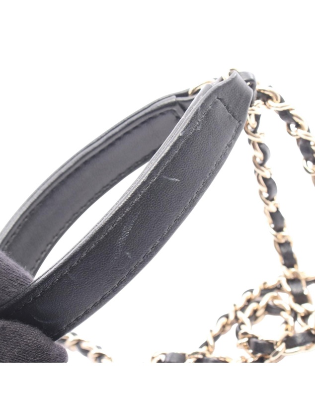 Pre-Loved by Azura Reborn - Pre-Loved Mini Quilted Lambskin Braided Flap