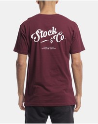 Stock & Co. - Scroll Tee