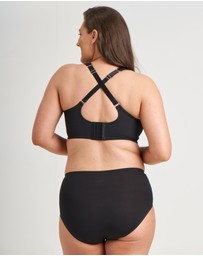 Ava & Audrey  - Ava & Audrey Millie Jacquard Mesh T-Shirt Underwire Bra