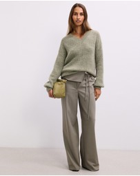 The Fated - Tyler V-Neck Knit Jumper
