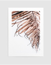 Olive et Oriel - Golden Palm II Art Print