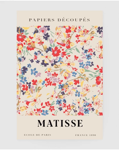 Inka Arthouse - Papiers Découpés by Henri Matisse Art Print