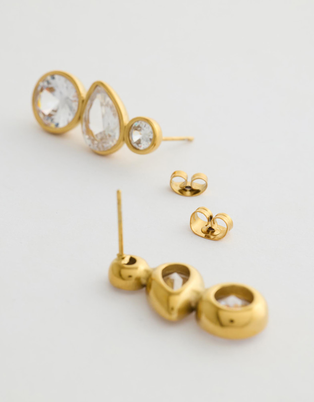 Moira Hughes - The White Label - Hetty Statement Earrings