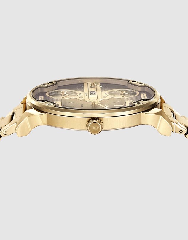 Diesel - Mr. Daddy Slim Gold Tone Analogue Watch