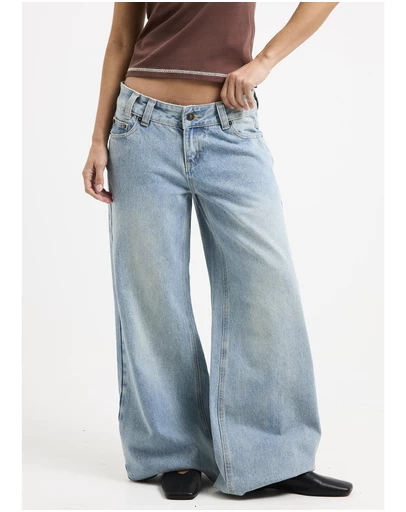 Insight - Elise Low Wide Denim Jeans