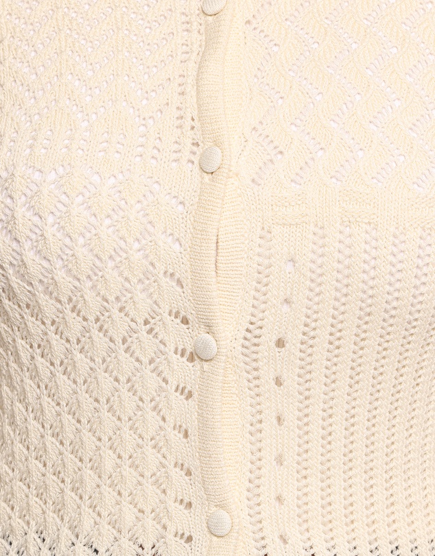 Petal & Pup - Hartley Multi Weave Knit Sweater - Cream