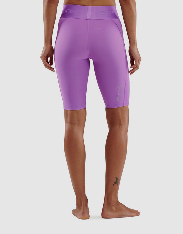 SKINS - SKINS Compression Series-3 Women's Half Tights Activewear Iris Orchid
