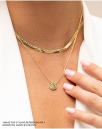 Mestige - Angel Number Necklace 333 - 18K Gold Plated