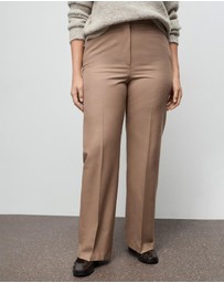 M.N.G - Straight Wool-Blend Suit Trousers