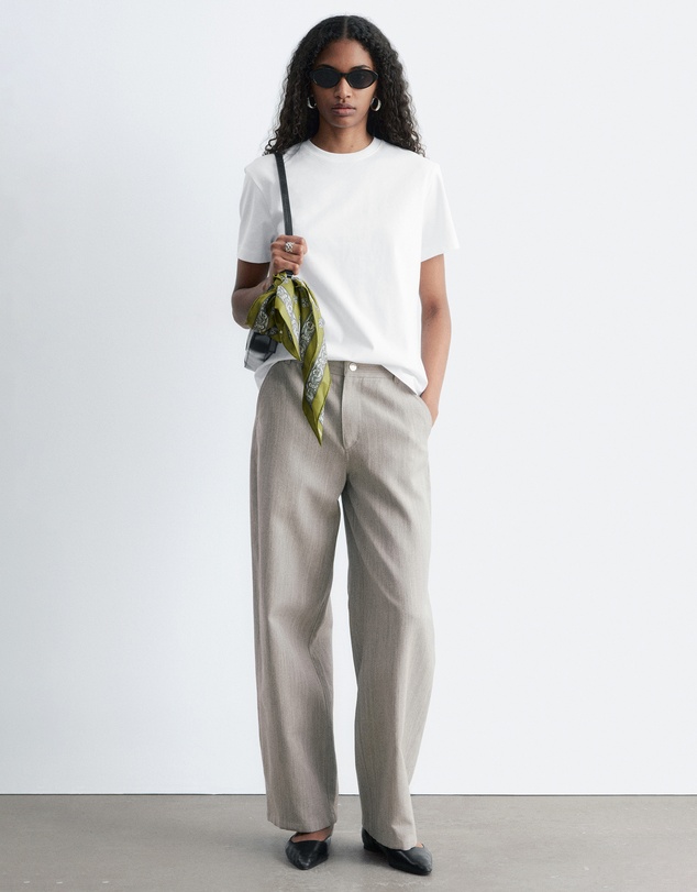 & Other Stories - Cotton Crew- Neck T-Shirt