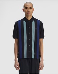 Fred Perry - Vertical Stripe Polo Shirt