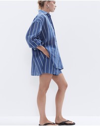 UNISON - Stripe Pull On Short