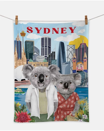 La La Land - Tea Towel Happy Days Sydney