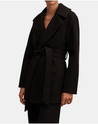 Forever New - Sabrina Short Wrap Coat