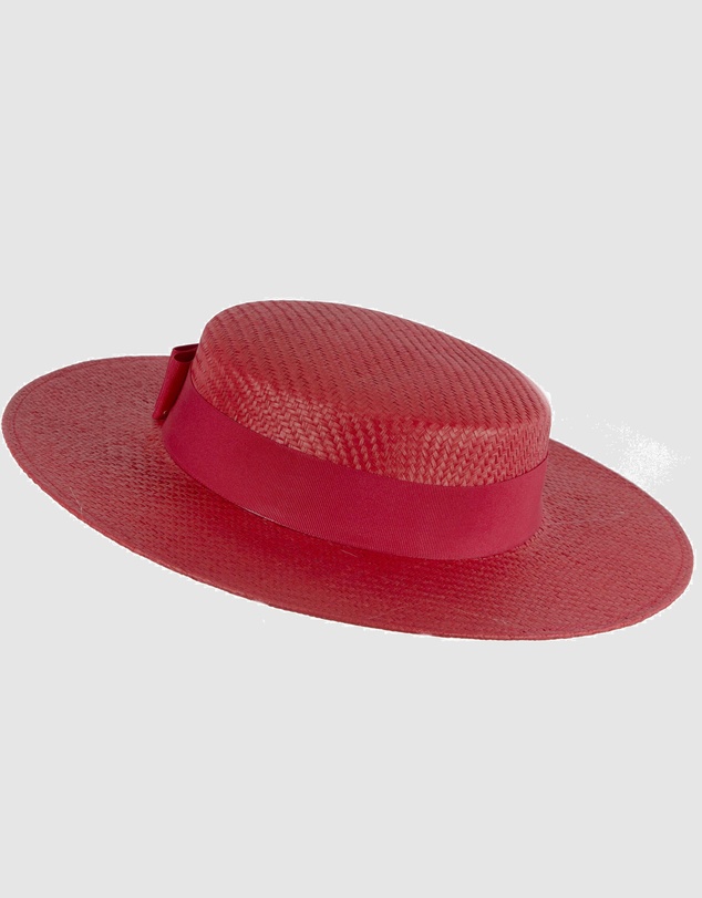 Max Alexander - Red Boater Hat