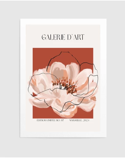 Olive et Oriel - Galerie Dart No6 by Treechild Art Print