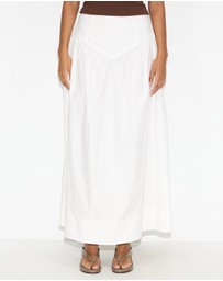Dazie - Glebe Poplin Maxi Skirt