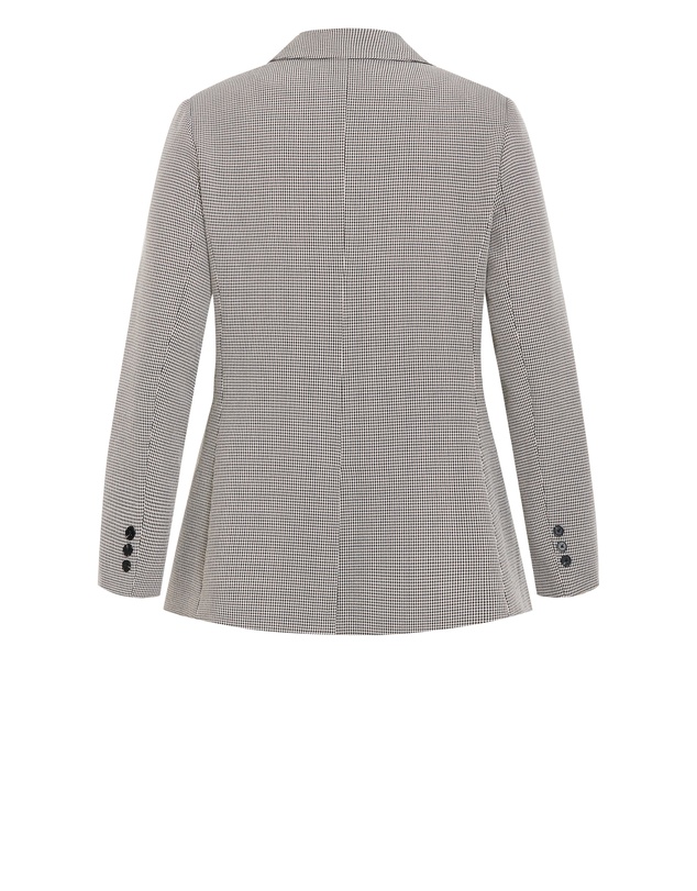 City Chic - Plus size Hailey Check Jacket - neutral