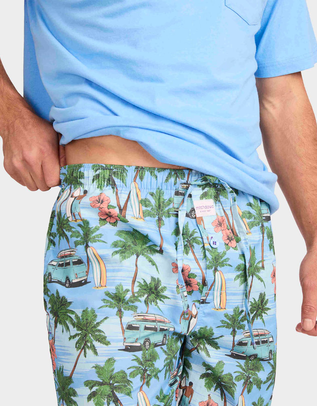 Mitch Dowd - Mitchdowd Surf Summer Cotton Pyjama Set And Wet Pack Gift Box