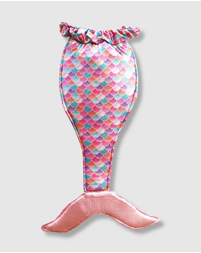 Pink Poppy - Shimmering Mermaid Tail