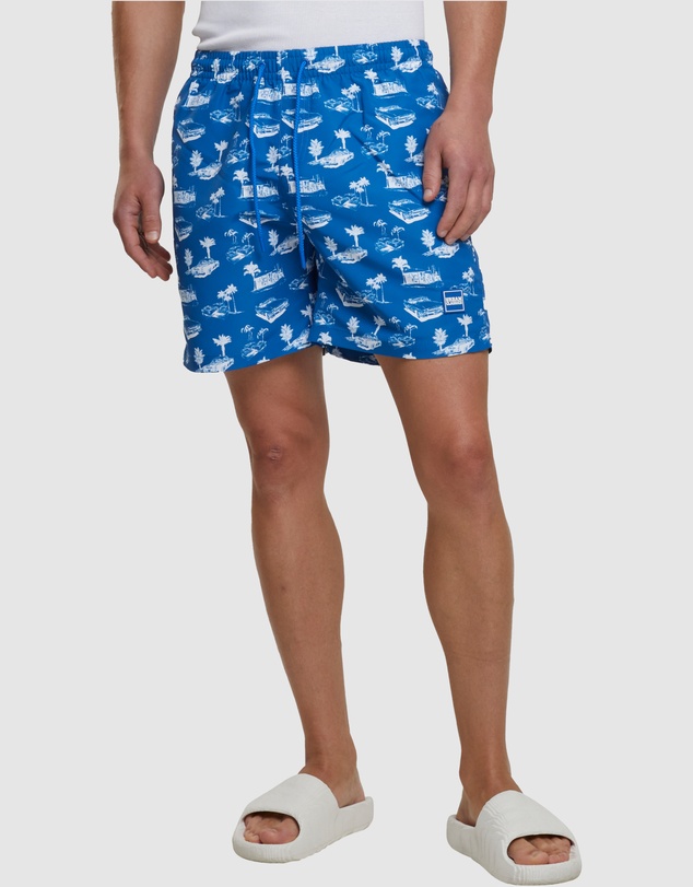 Urban Classics - Pattern Swim Shorts