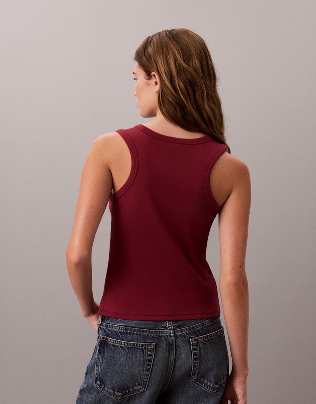 Calvin Klein Jeans - Cotton Stretch Ribbed Tank Top